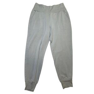 Athleta Jogger Pant Sage Size Medium Pockets EUC Athletic Athleisure Casual